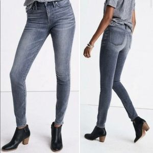 Madewell 9” high riser skinny skinny jean